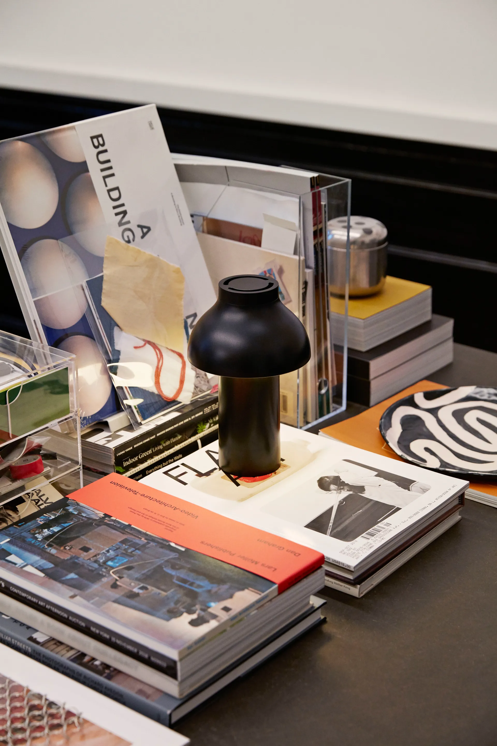 PC Portable Tischleuchte, Soft black HAY