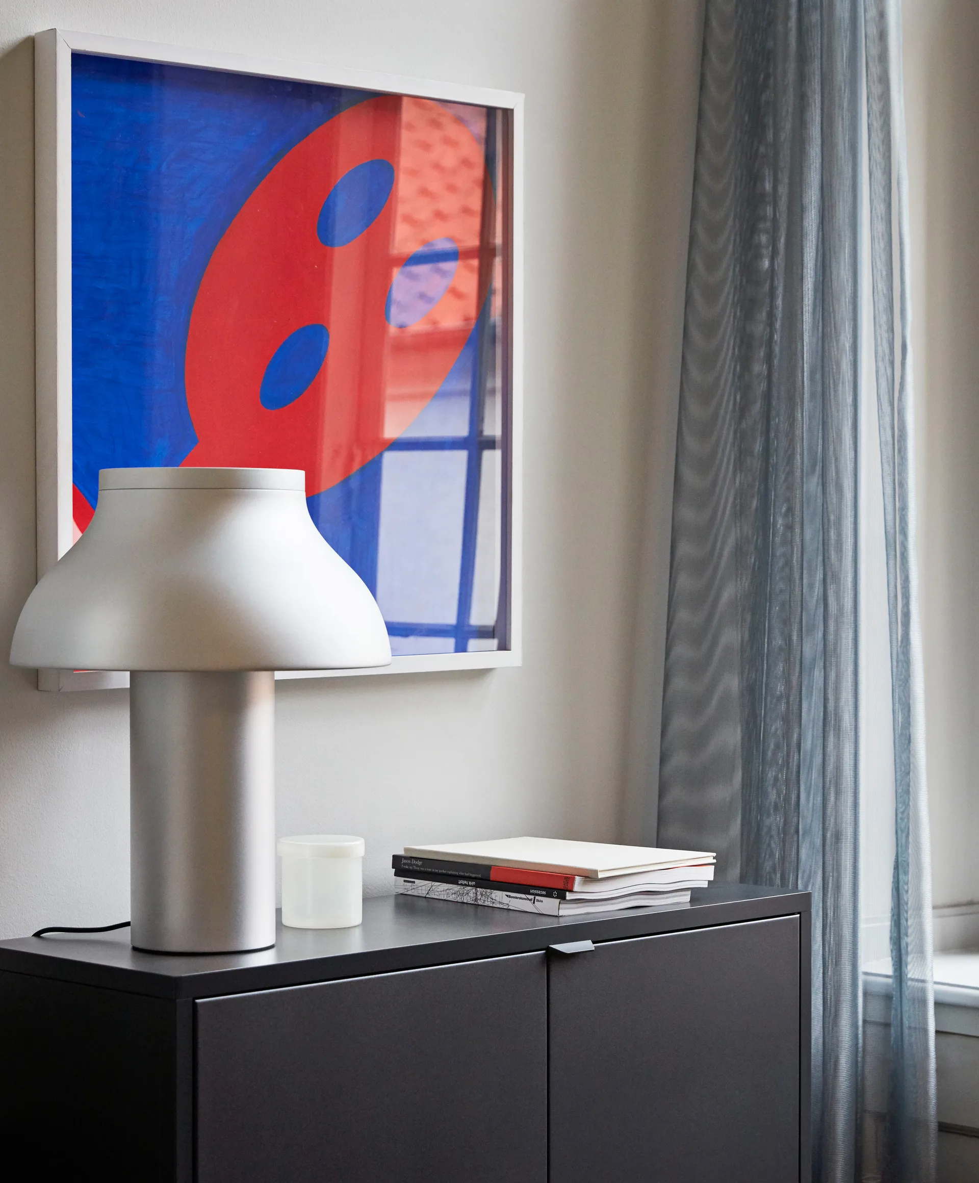 PC table Tischleuchte L Ø40cm, Aluminium HAY