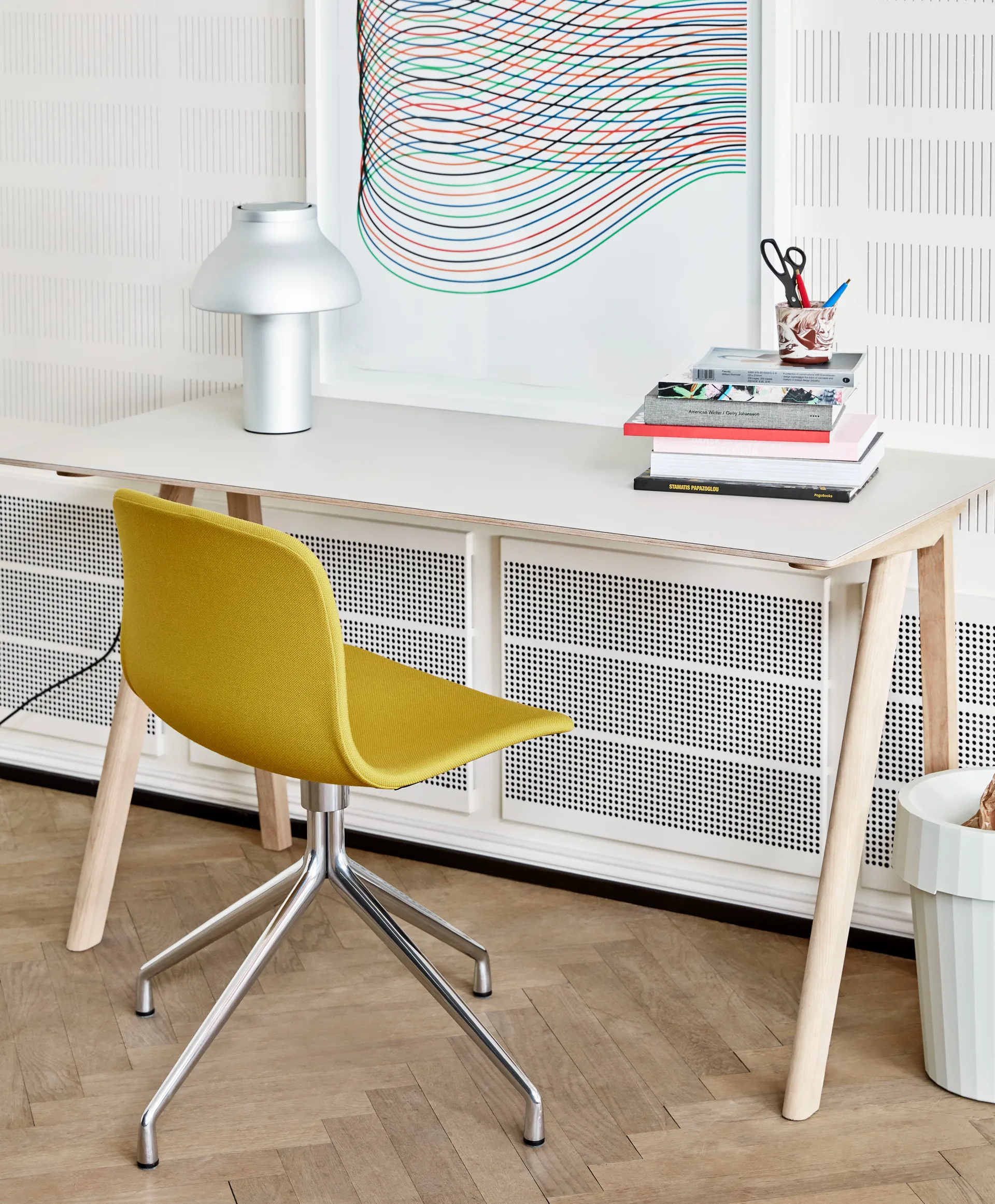 PC table Tischleuchte S Ø25cm, Aluminium HAY