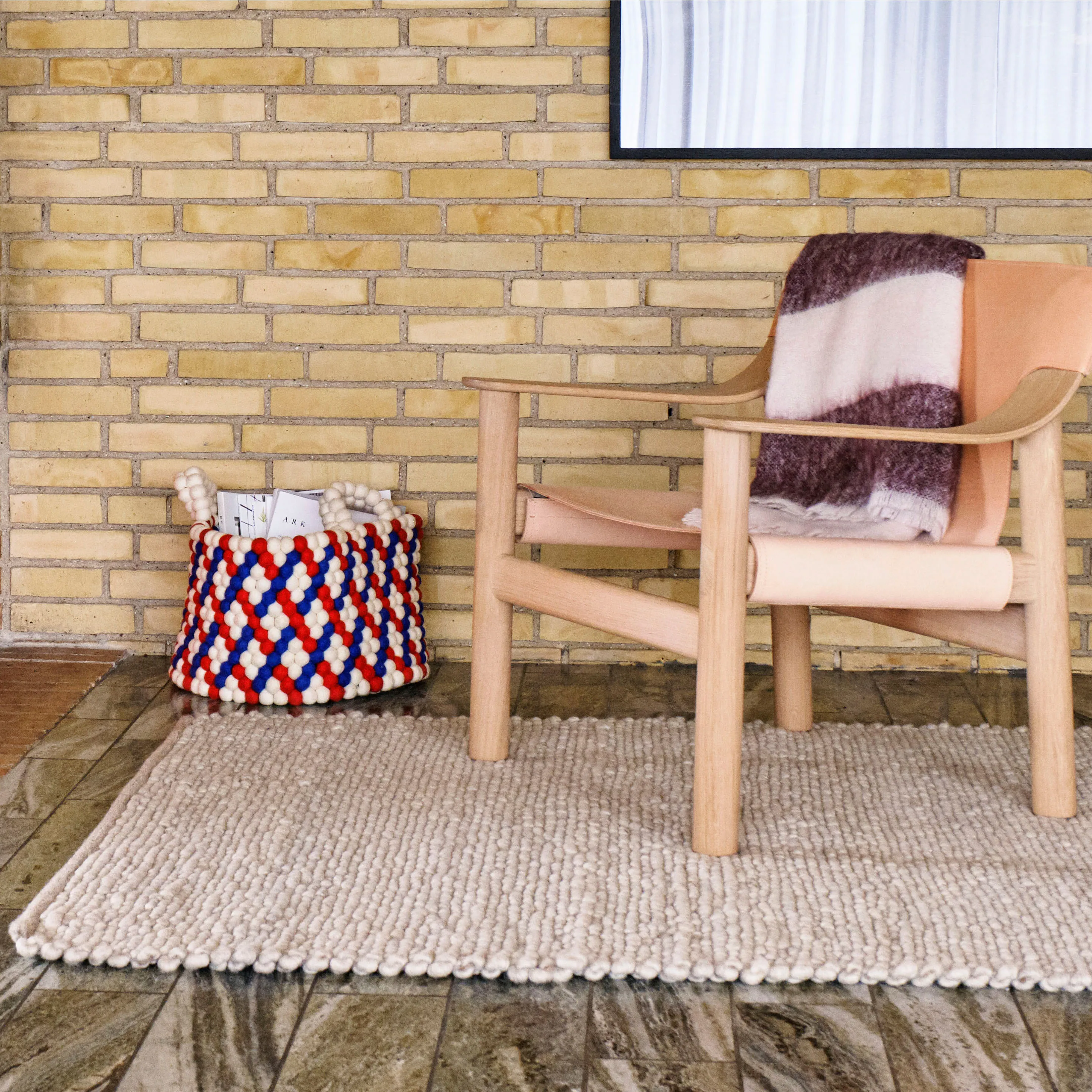 Peas Random Wollteppich 140 x 200cm | HAY → NordicNest.de