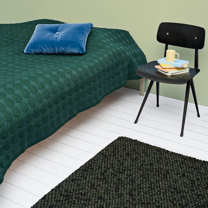 Peas Wollteppich 140 x 200cm, Dark green HAY