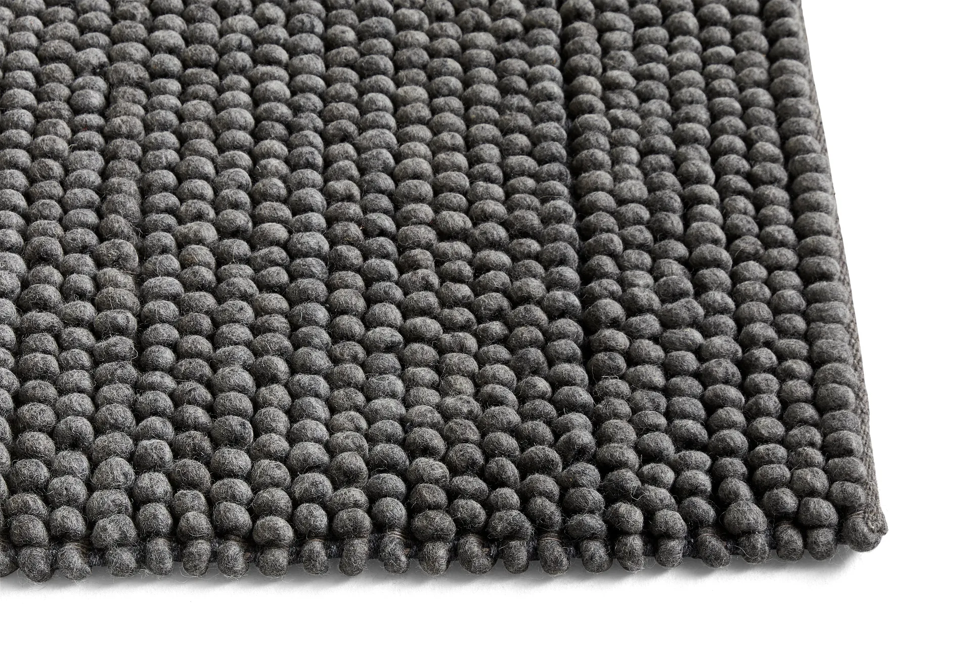 Peas Wollteppich 200 x 300cm, Dark grey HAY