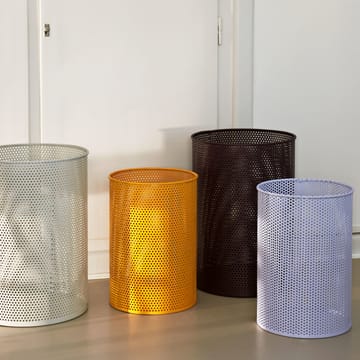 Perforated Papierkorb - Sage green, medium - HAY
