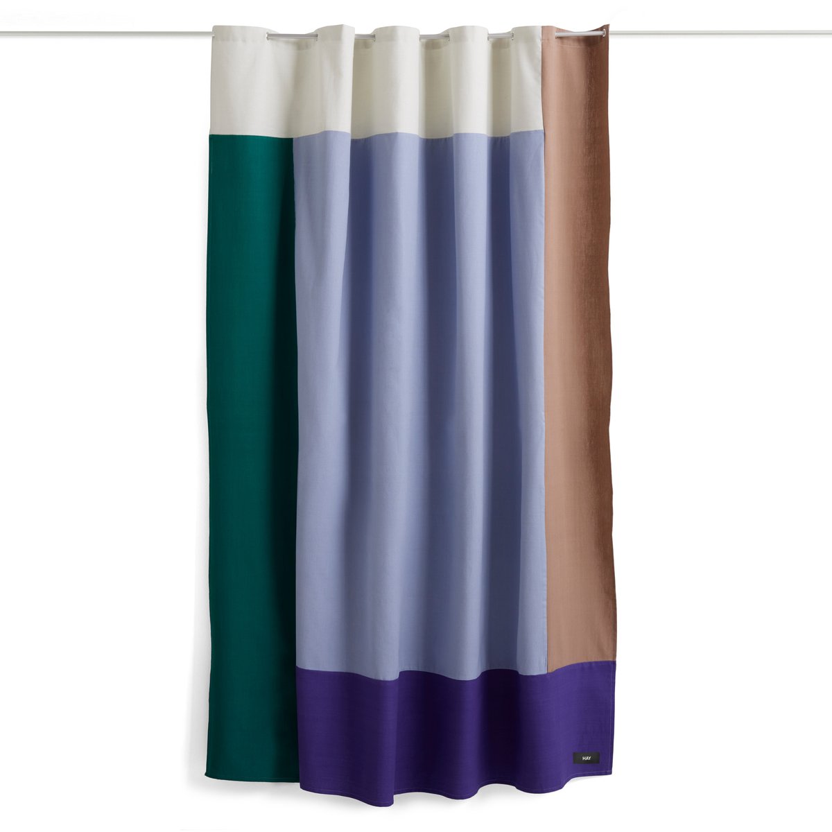 HAY Pivot Duschvorhang 180 x 200cm Blue