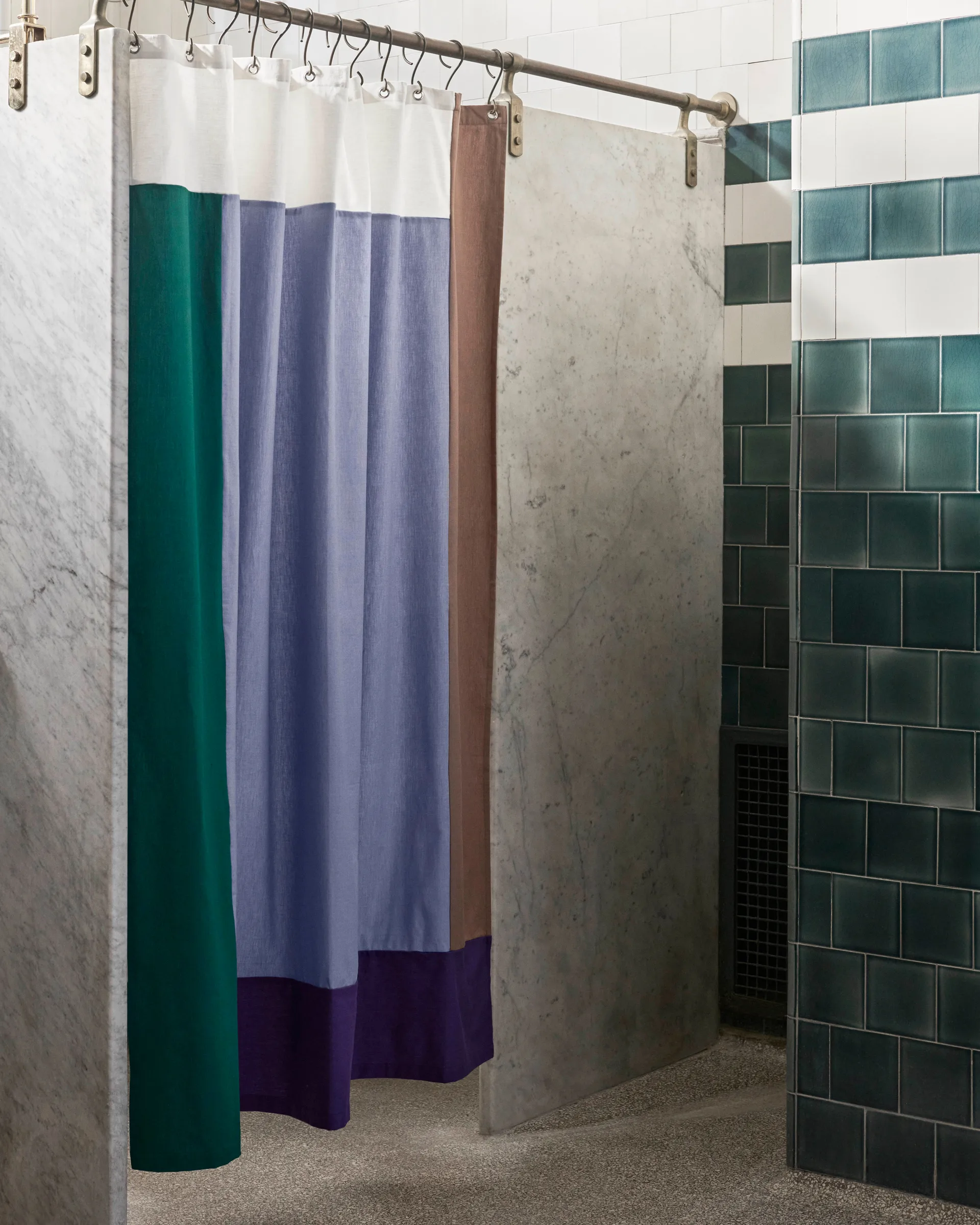 Pivot Duschvorhang 180 x 200cm, Blue HAY