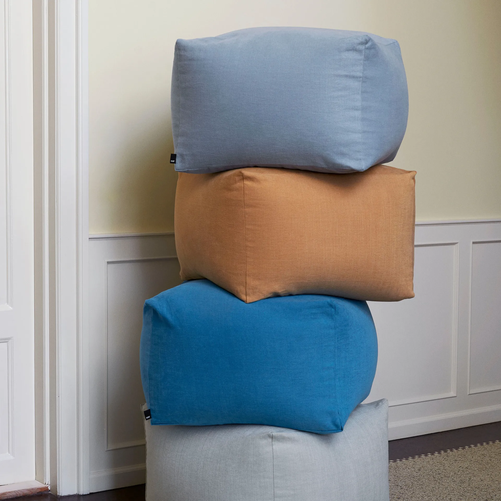 Pouf Sitzkissen 59 x 59cm, Mustard HAY