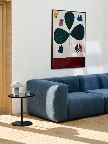 Pyro Couchtisch Ø45 cm - Black-black - HAY