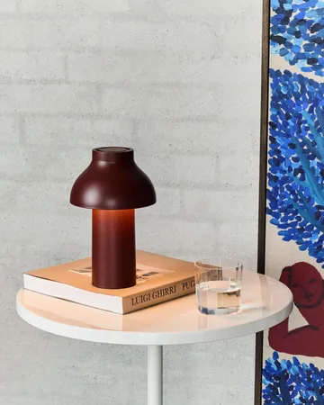 Pyro Couchtisch Ø45 cm - Eggshell-cream white - HAY