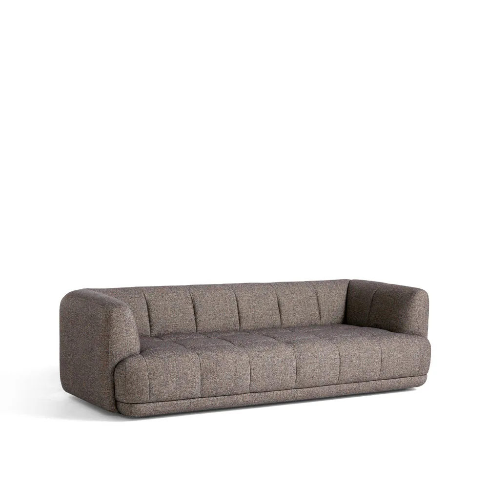 Quilton 3-Sitzer Sofa, Stoff Swarm Multi HAY