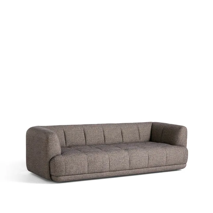 Quilton 3-Sitzer Sofa - Stoff Swarm Multi - HAY