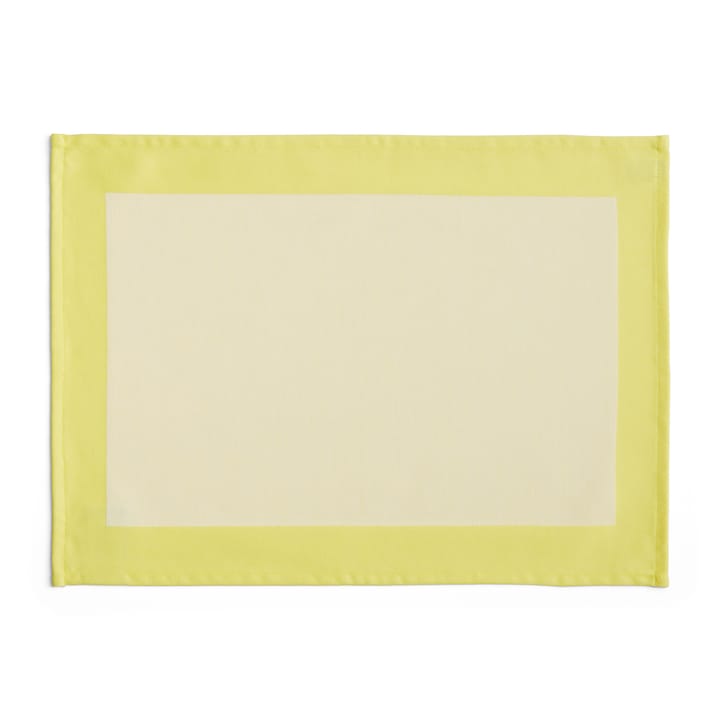 Ram Tischset 31x43 cm - Yellow - HAY