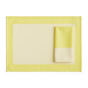 Ram Tischset 31x43 cm - Yellow - HAY