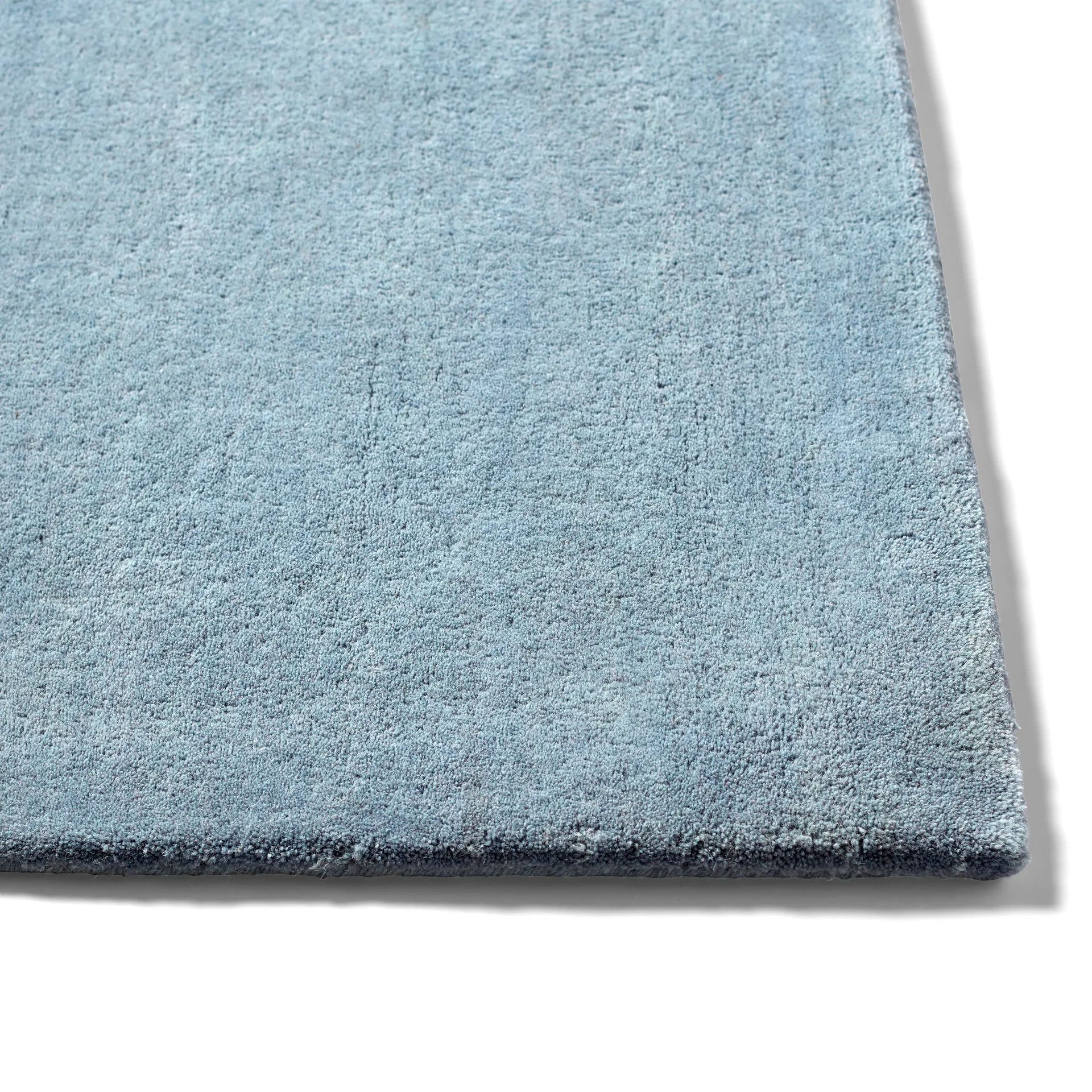 Raw Wollteppich No 2 200 x 300cm, Light blue HAY