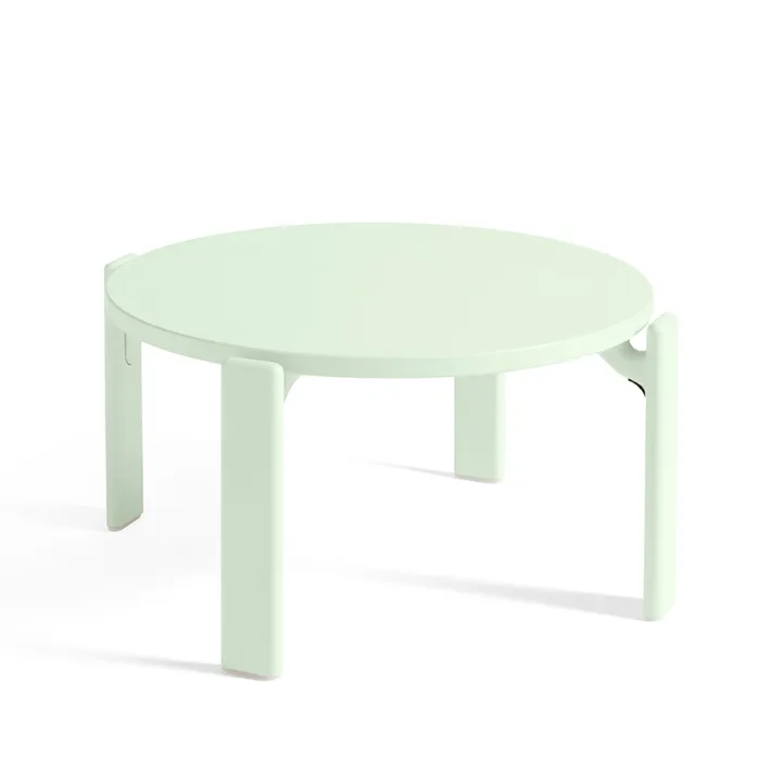 Rey Couchtisch Ø66,5x32 cm - soft mint - HAY