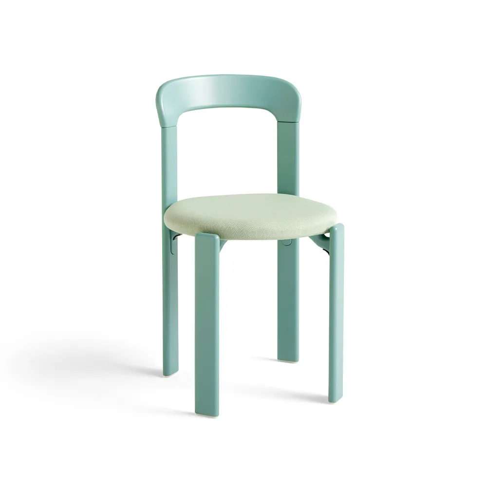 Rey gepolsterter Stuhl, Stoff Steelcut 935 fall green HAY