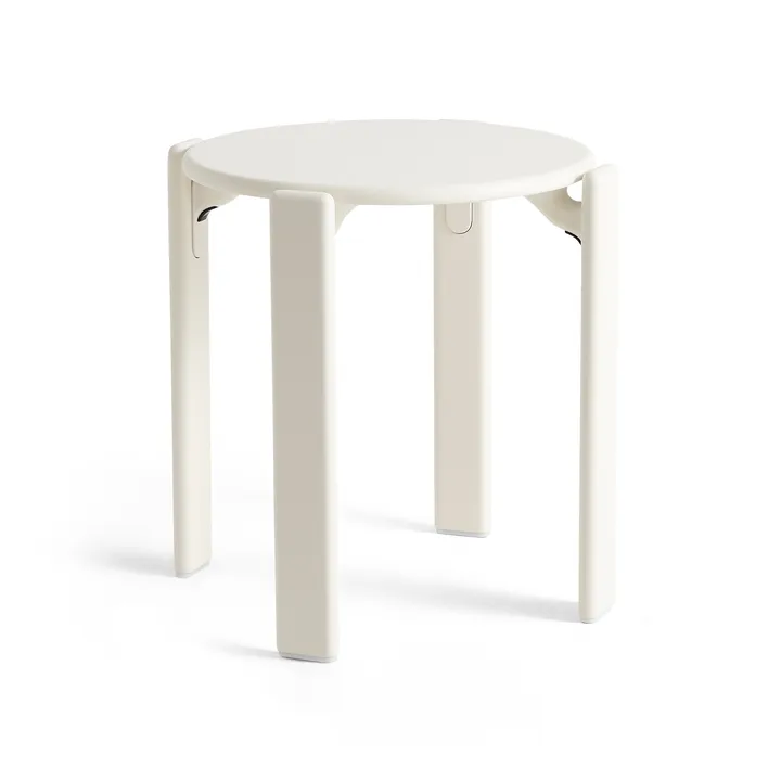 Rey Hocker Ø46,5x46 cm - Cream white - HAY