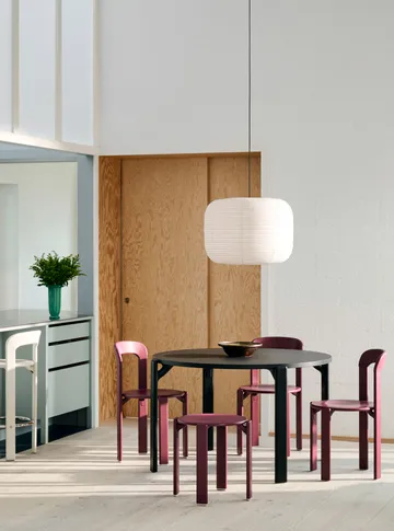 Rey Hocker Ø46,5x46 cm - Grape red - HAY