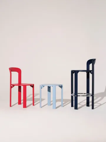 Rey Hocker Ø46,5x46 cm - Slate blue - HAY