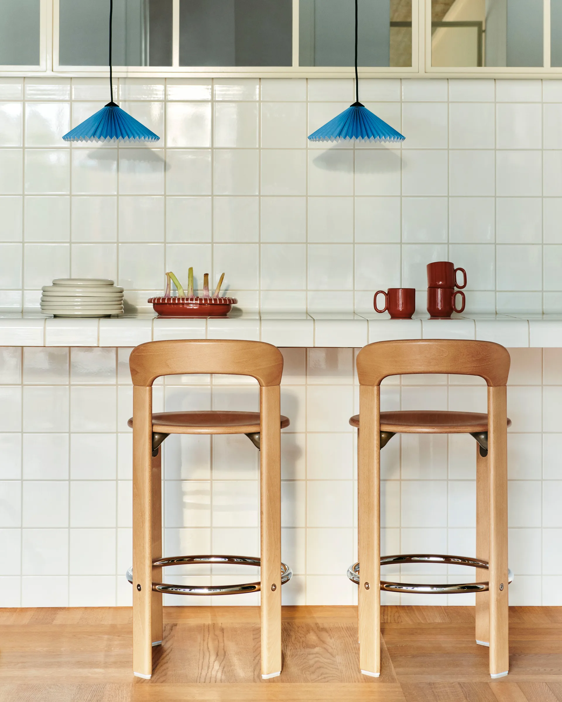 Rey Low Barhocker lackiert 65 cm, Golden HAY