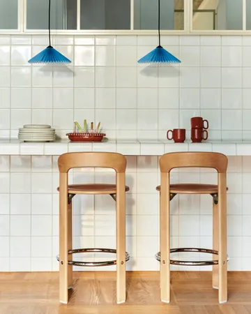 Rey Low Barhocker lackiert 65 cm - Golden - HAY