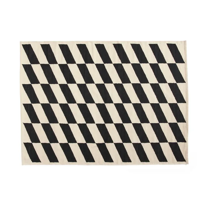 Shift Kelim-Teppich 170 × 240 cm - Black - HAY