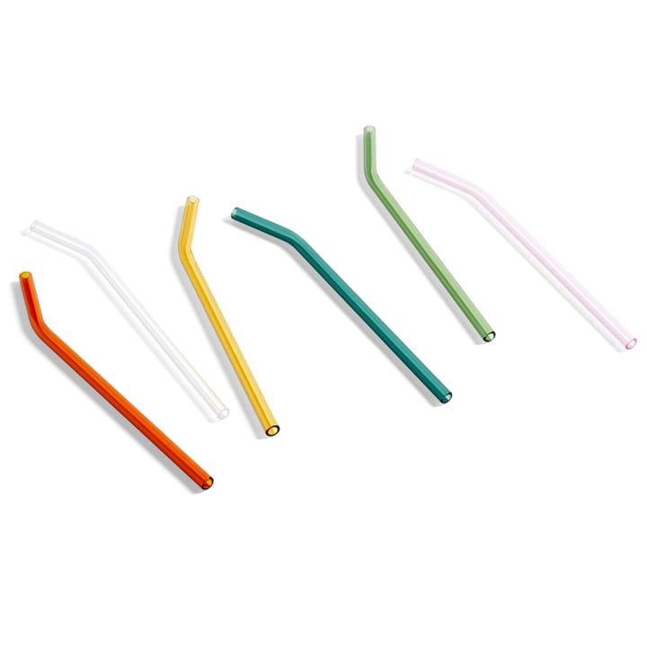 Sip Smooth Trinkhalm 6er Pack, Multi HAY