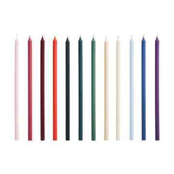 Slim Kerzen 12er-Pack - Multi - HAY