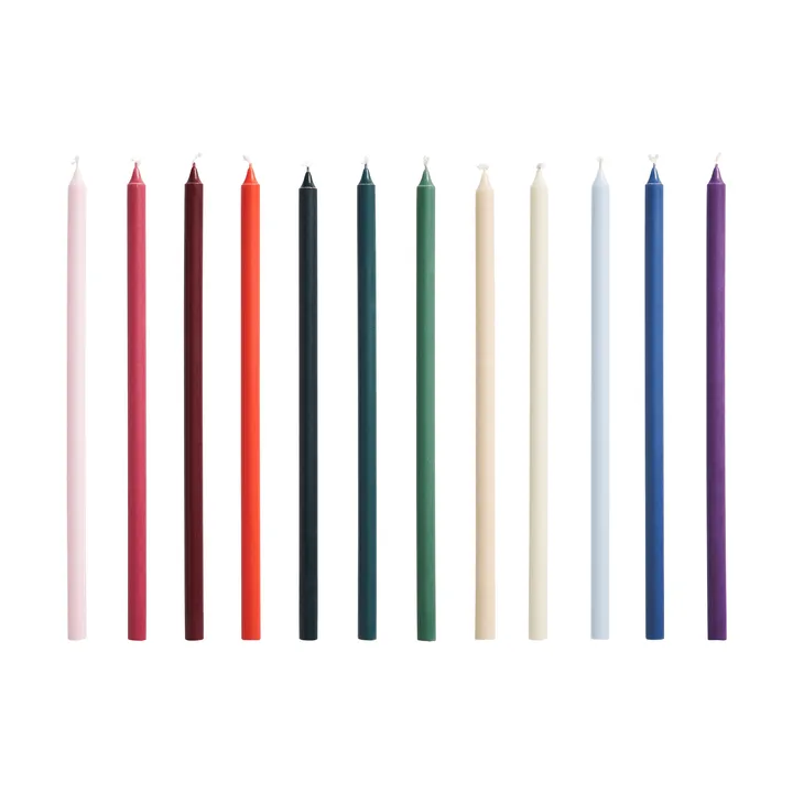 Slim Kerzen 12er-Pack - Multi - HAY