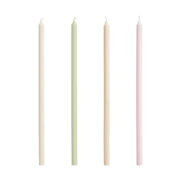 Slim Kerzen 4er-Pack - Pastels - HAY