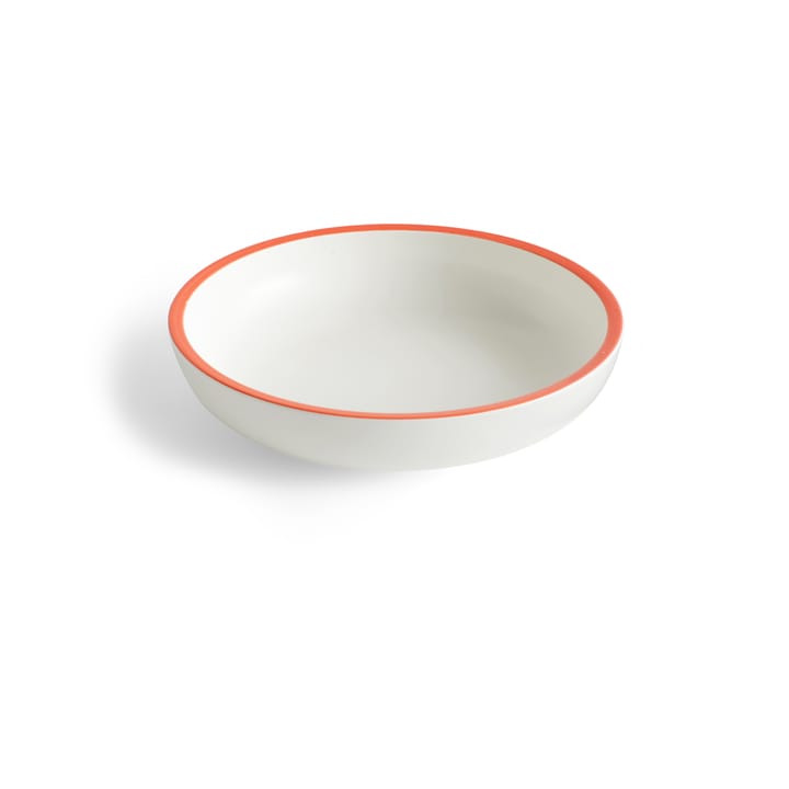 Sobremesa Servierschale S Ø20 m - White-red - HAY
