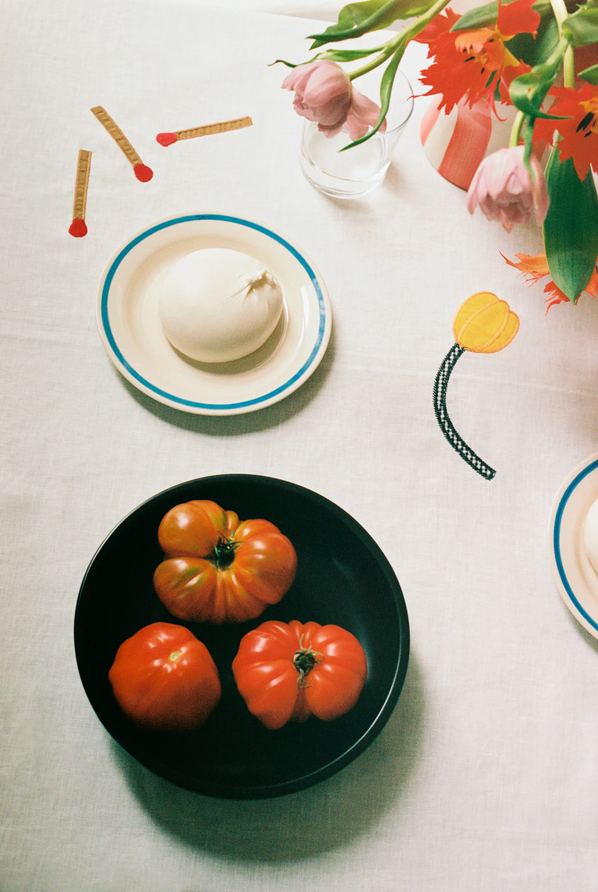 Sobremesa Teller Ø18,5cm 2er Pack, Blue HAY