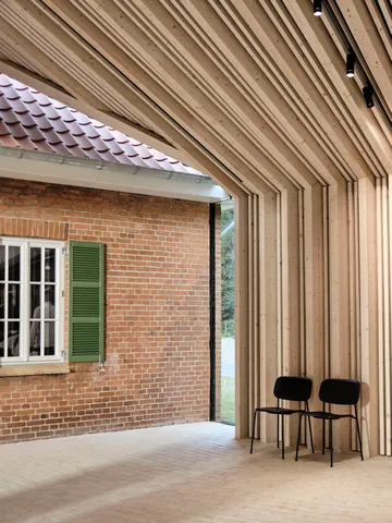 Soft Edge 40 Stuhl - Black oak-schwarzes Stahlgestell - HAY