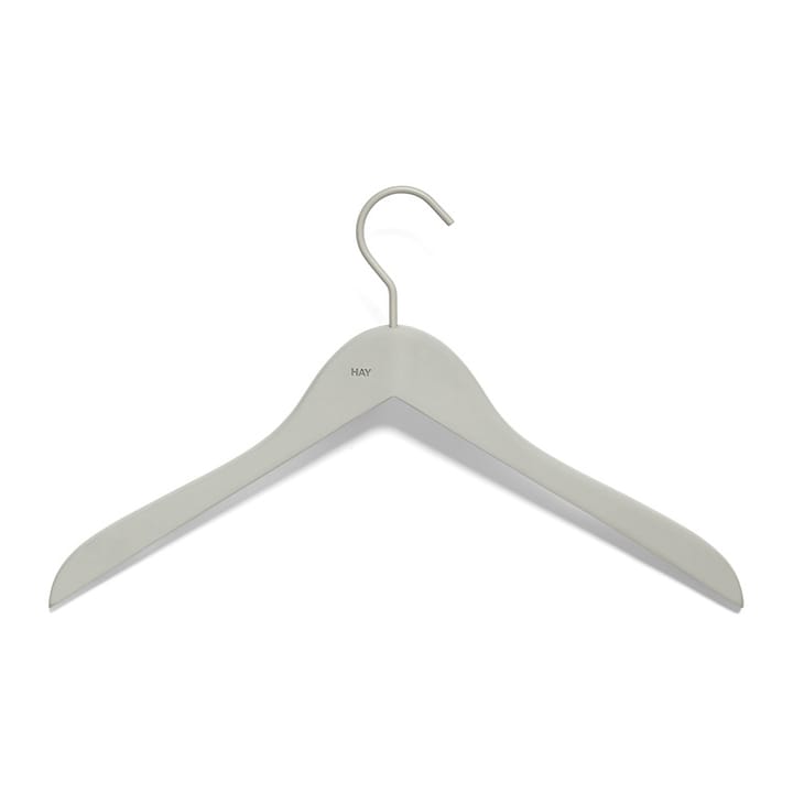 Soft Kleiderhaken slim 4er Pack, Grau HAY