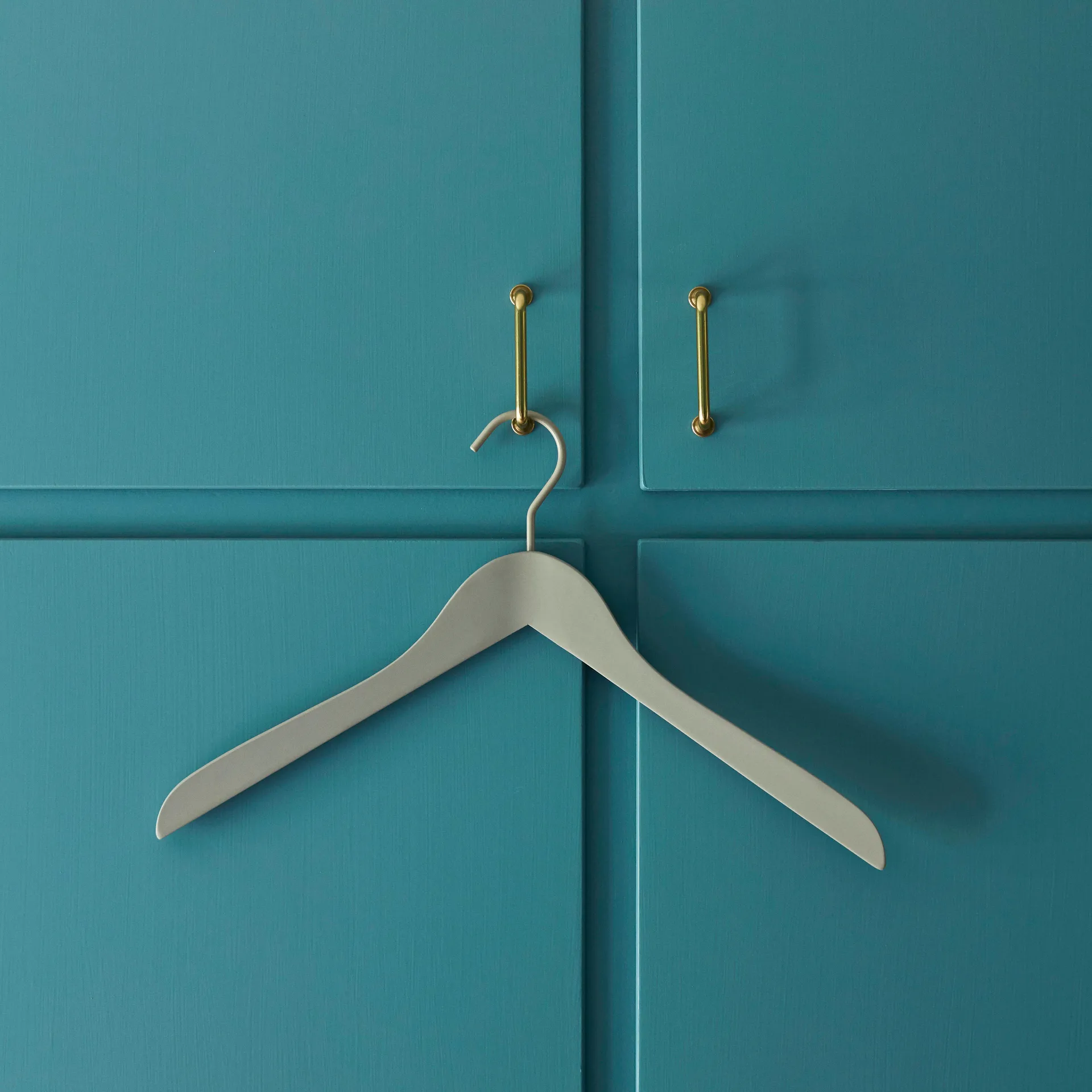 Soft Kleiderhaken slim 4er Pack, Grau HAY
