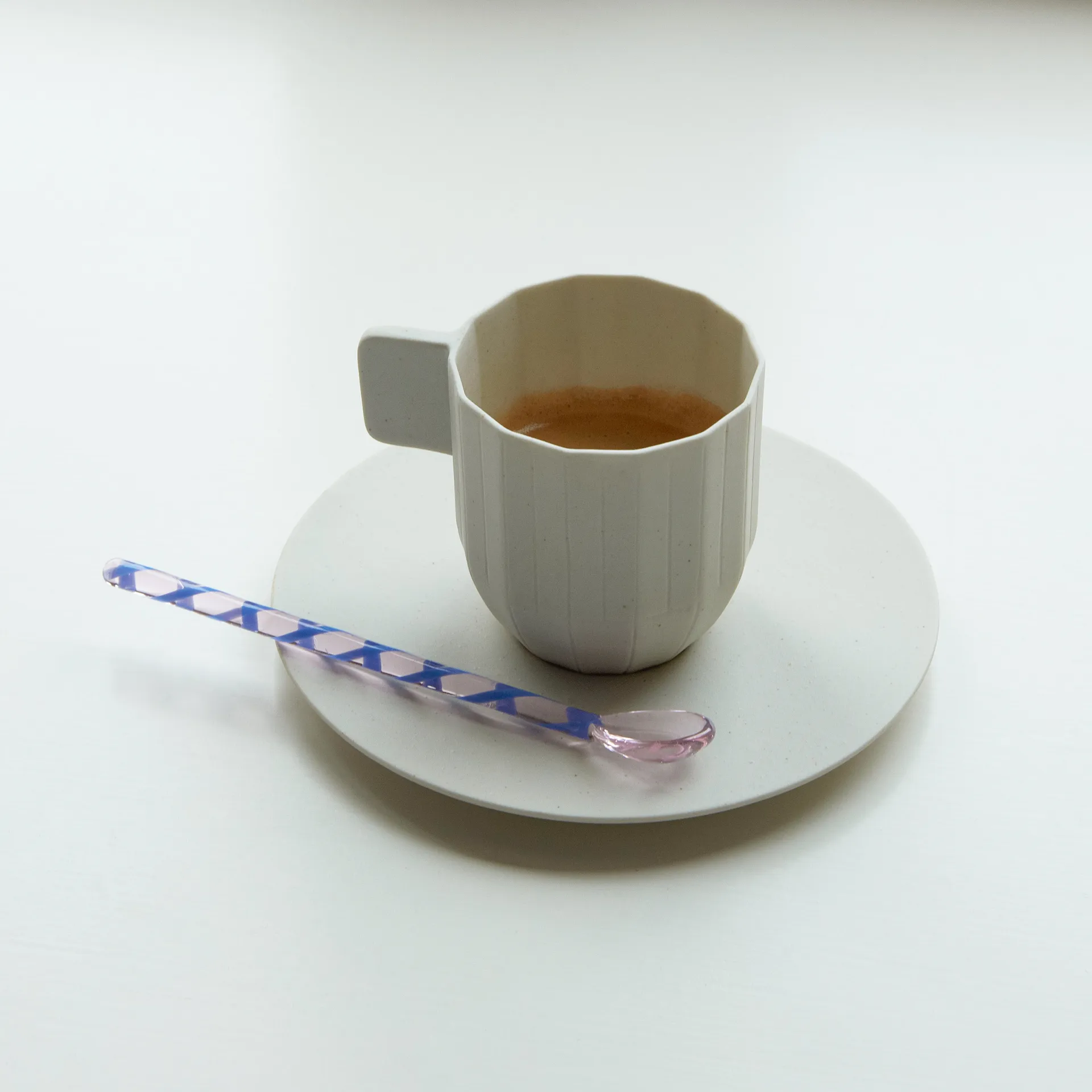 Spice Glaslöffel 3er Pack, Amber-light pink-white HAY