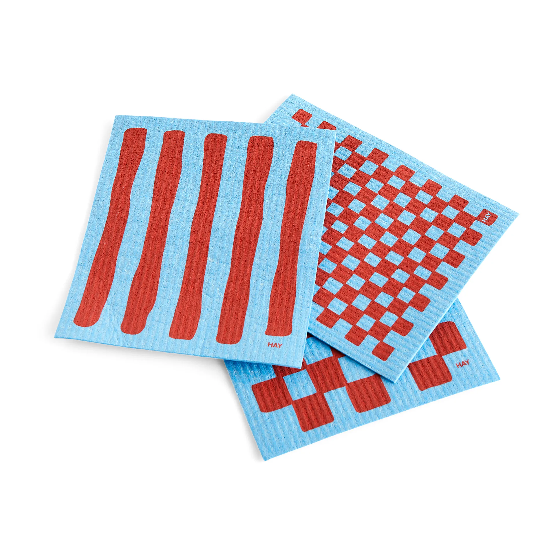 Sponge Spüllappen 3er Pack, Blau HAY