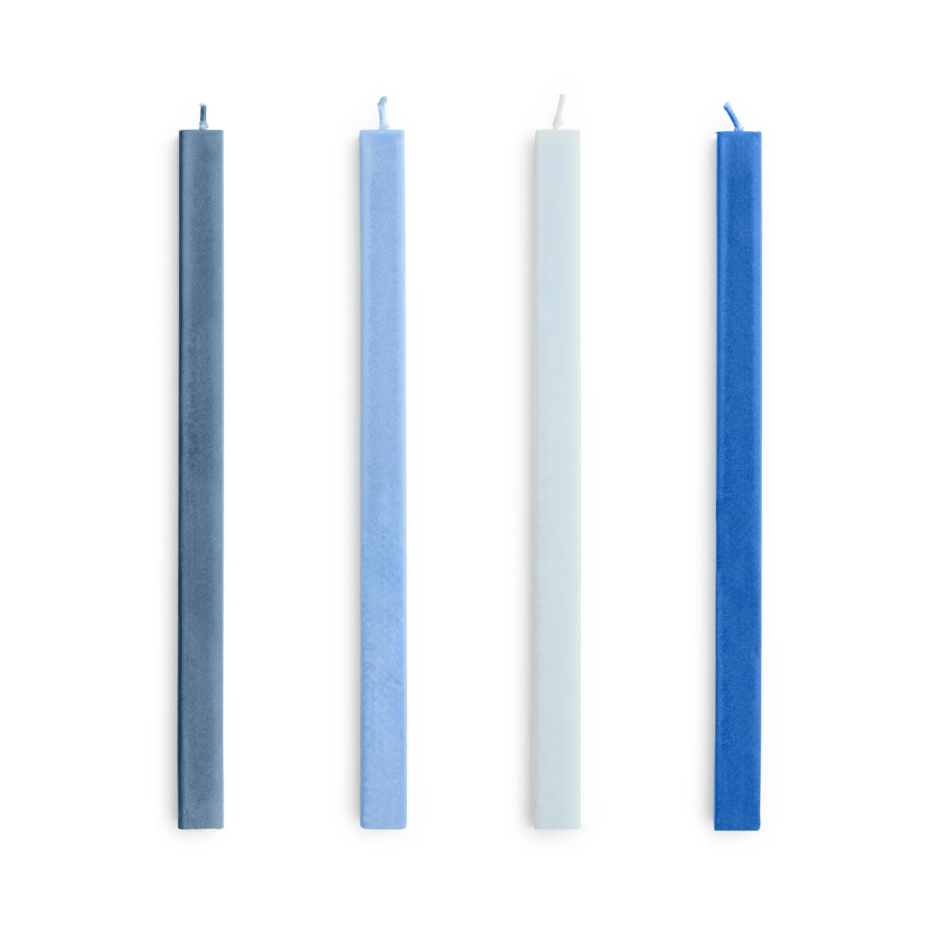 Square Candle Kerzenmix 4er-Pack, Blues HAY