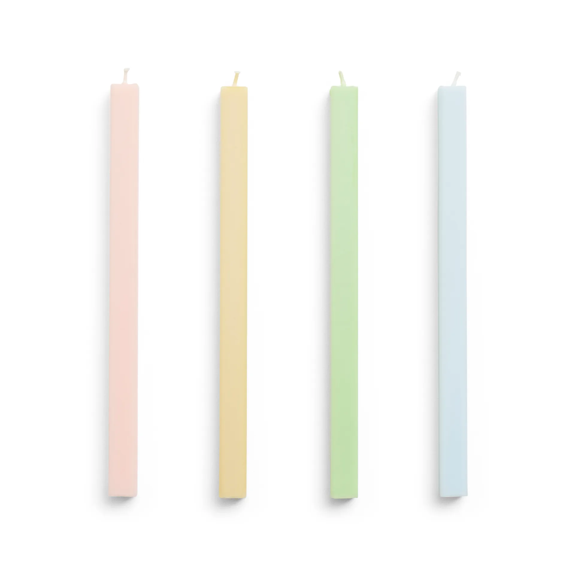 Square Candle Kerzenmix 4er-Pack, Fresh HAY