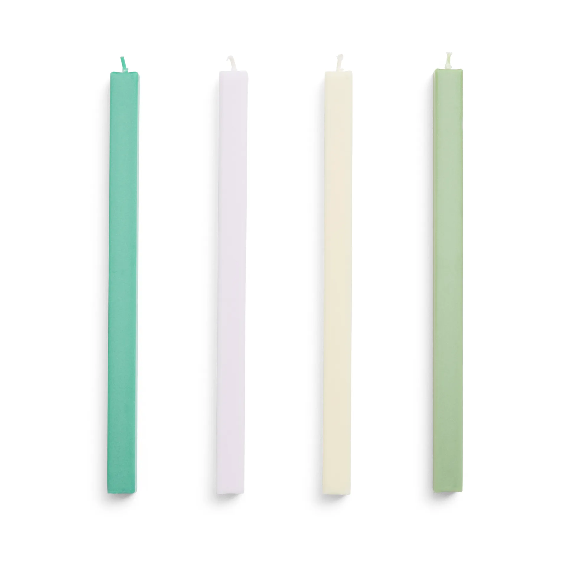Square Candle Kerzenmix 4er-Pack, Pastel HAY