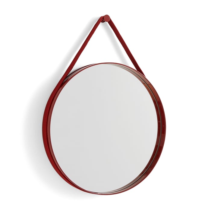 Strap Mirror Spiegel - Red - HAY