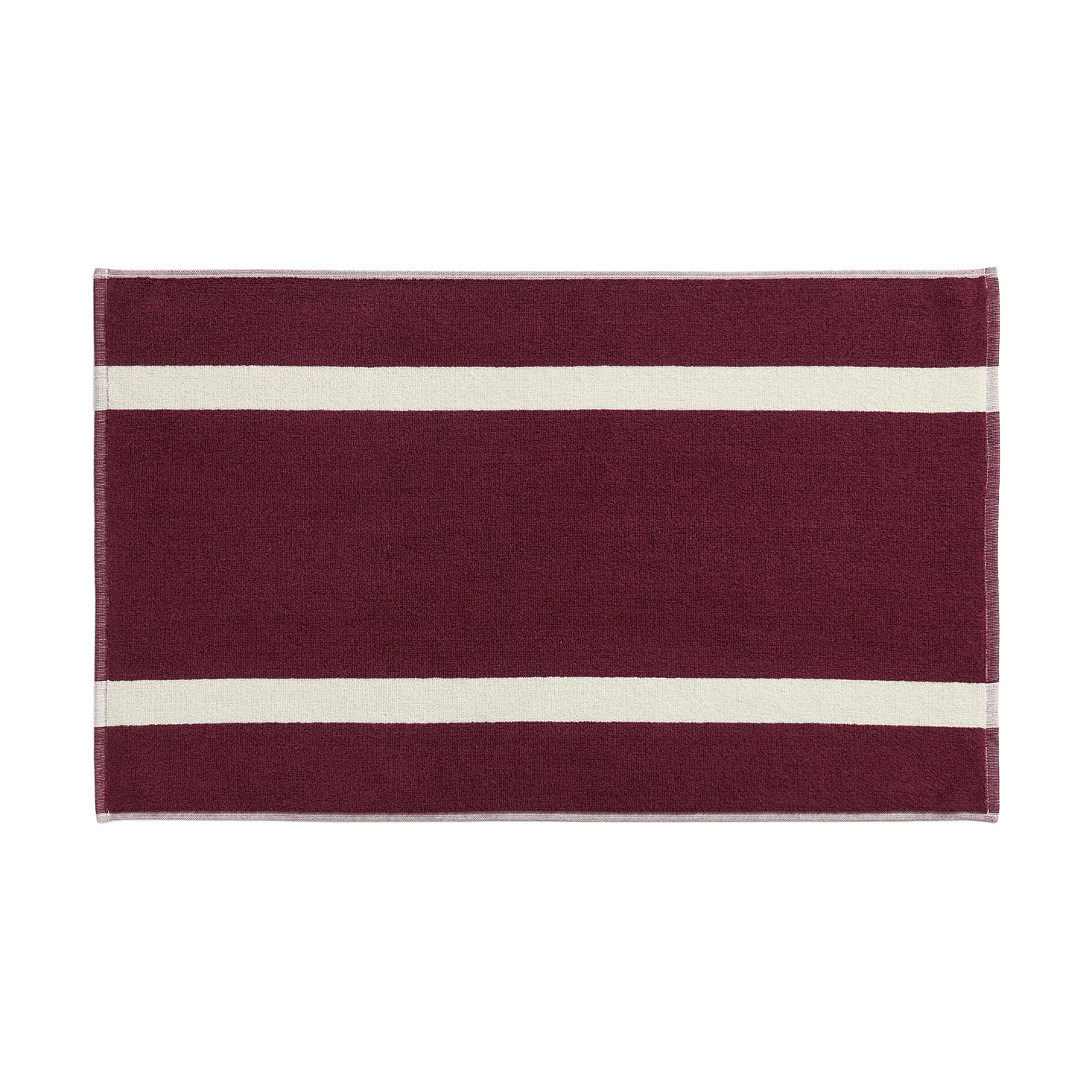 Stripe Badematte, Burgundy, 50x80 cm HAY