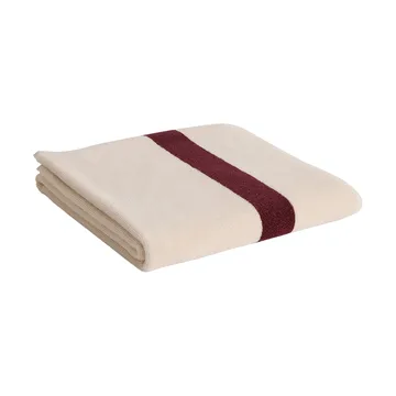 Stripe Handtuch - Burgundy, 70x140 cm - HAY