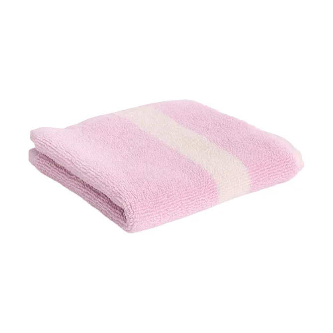 Stripe Handtuch - Cool pink, 30x30 cm - HAY