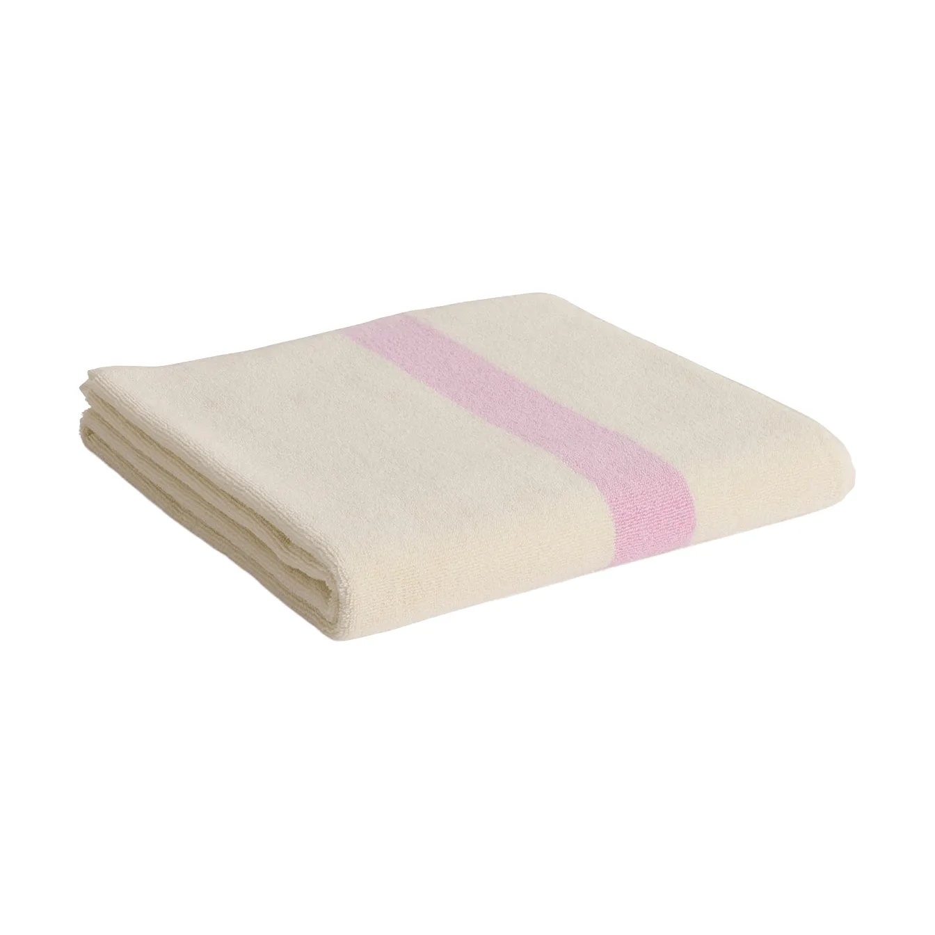 Stripe Handtuch, Cool pink, 70x140 cm HAY