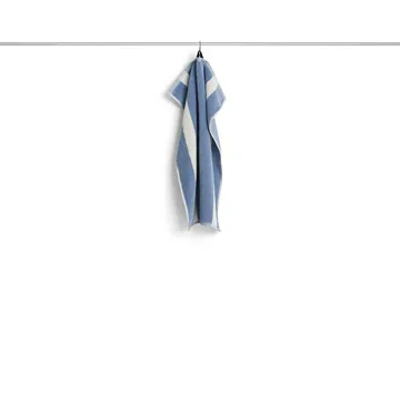 Stripe Handtuch - Dusty blue, 40x60 cm - HAY