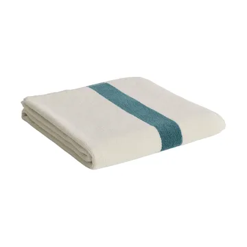 Stripe Handtuch - Petrol blue, 70x140 cm - HAY