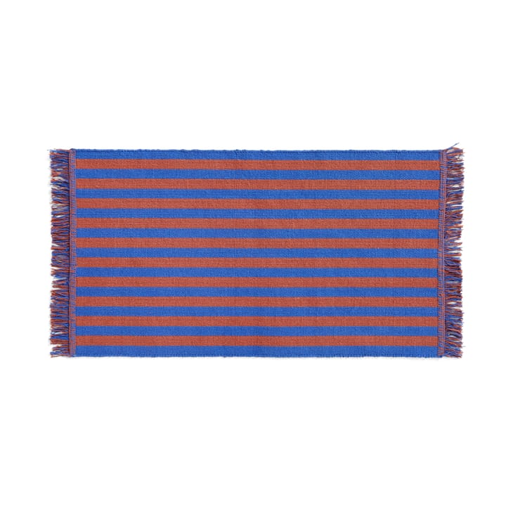 Stripes and Stripes Fußabstreifer 52 x 95cm - Cacao sky - HAY
