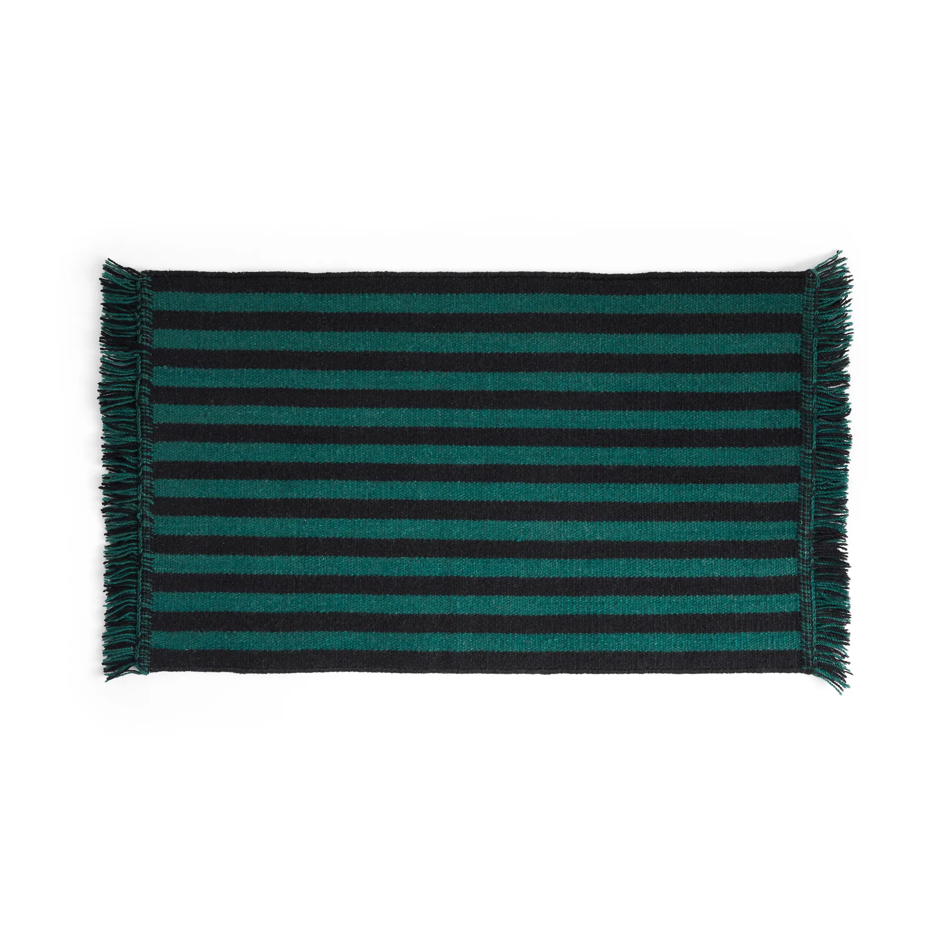 Stripes and Stripes Fußabstreifer 52 x 95cm, Green HAY