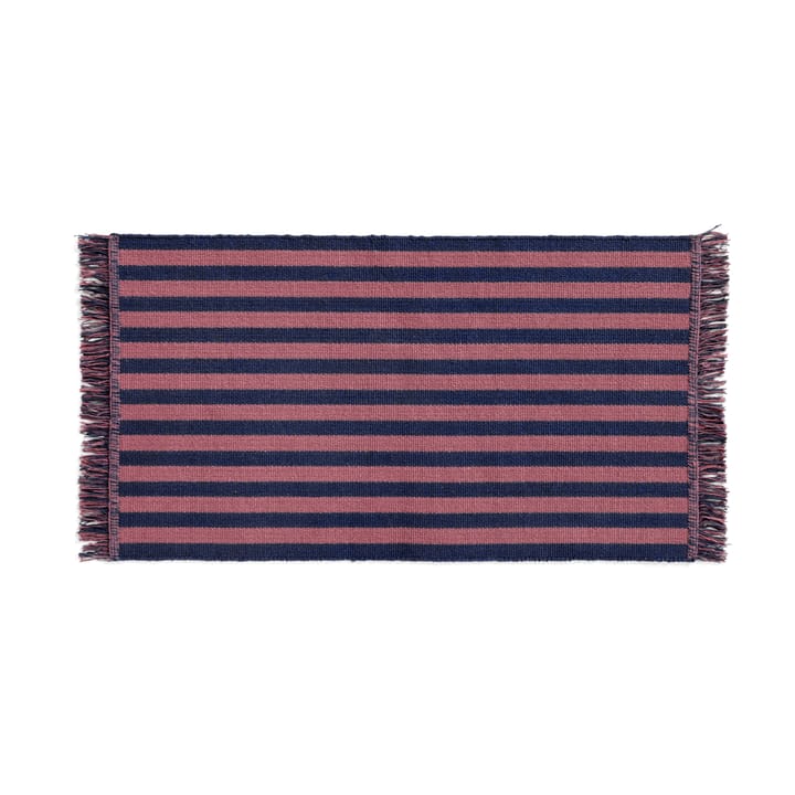Stripes and Stripes Fußabstreifer 52 x 95cm - Navy cacao - HAY