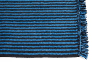 Stripes and Stripes Teppich 60 x 200cm - Blue - HAY